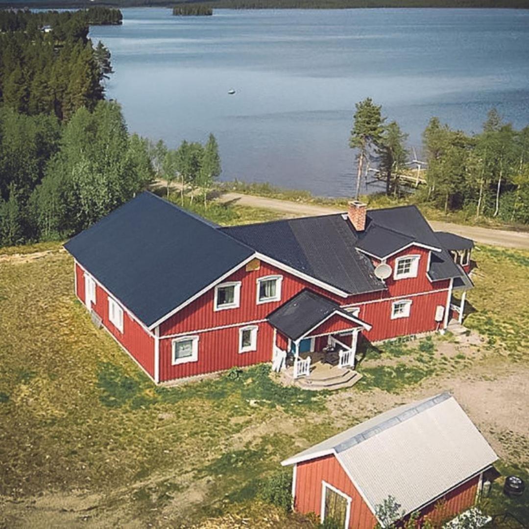 Villa Bjoerklund - Lakeview Apartment Arjeplog Exterior foto